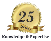 25 years of knowledge and expertise