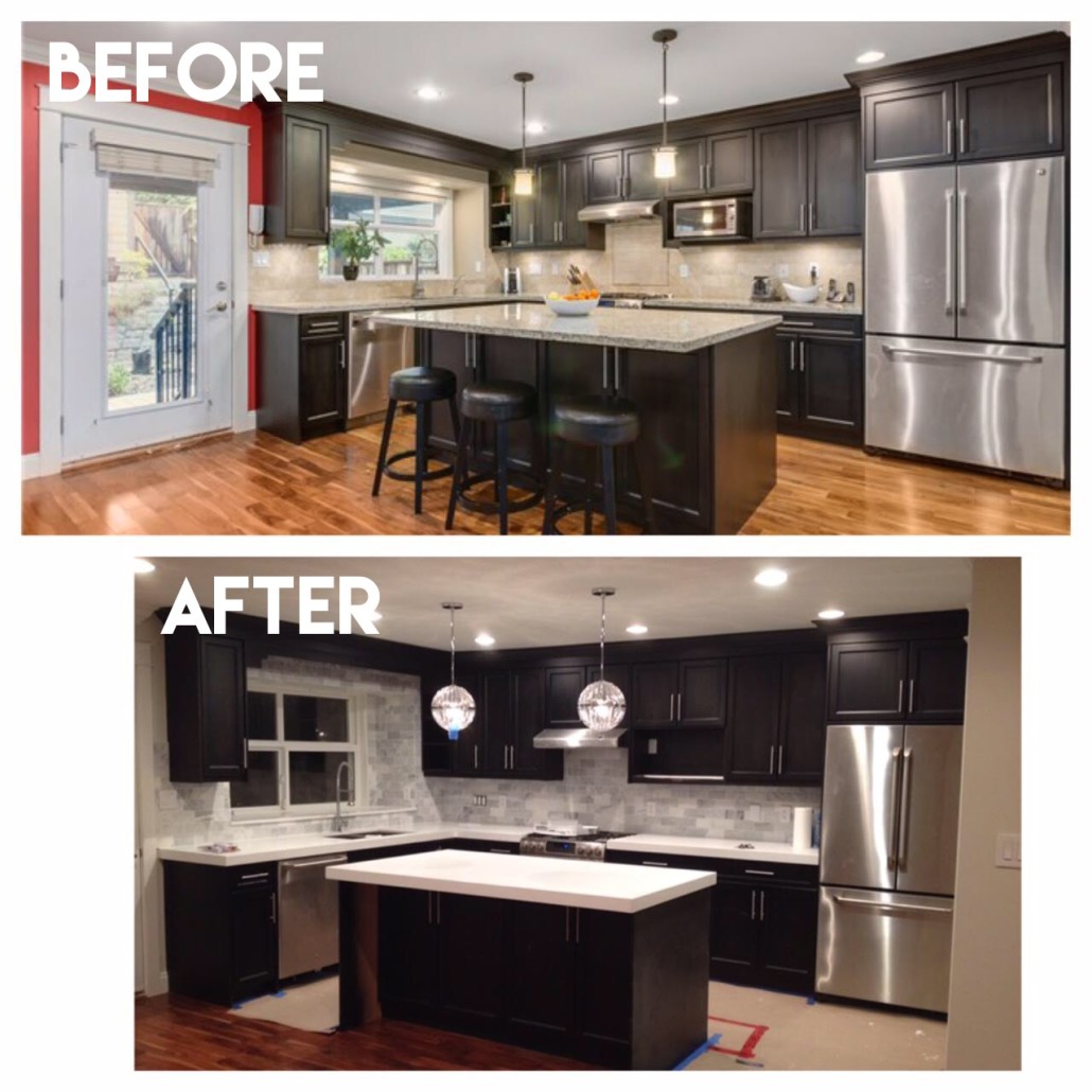 Kitchen Before & After